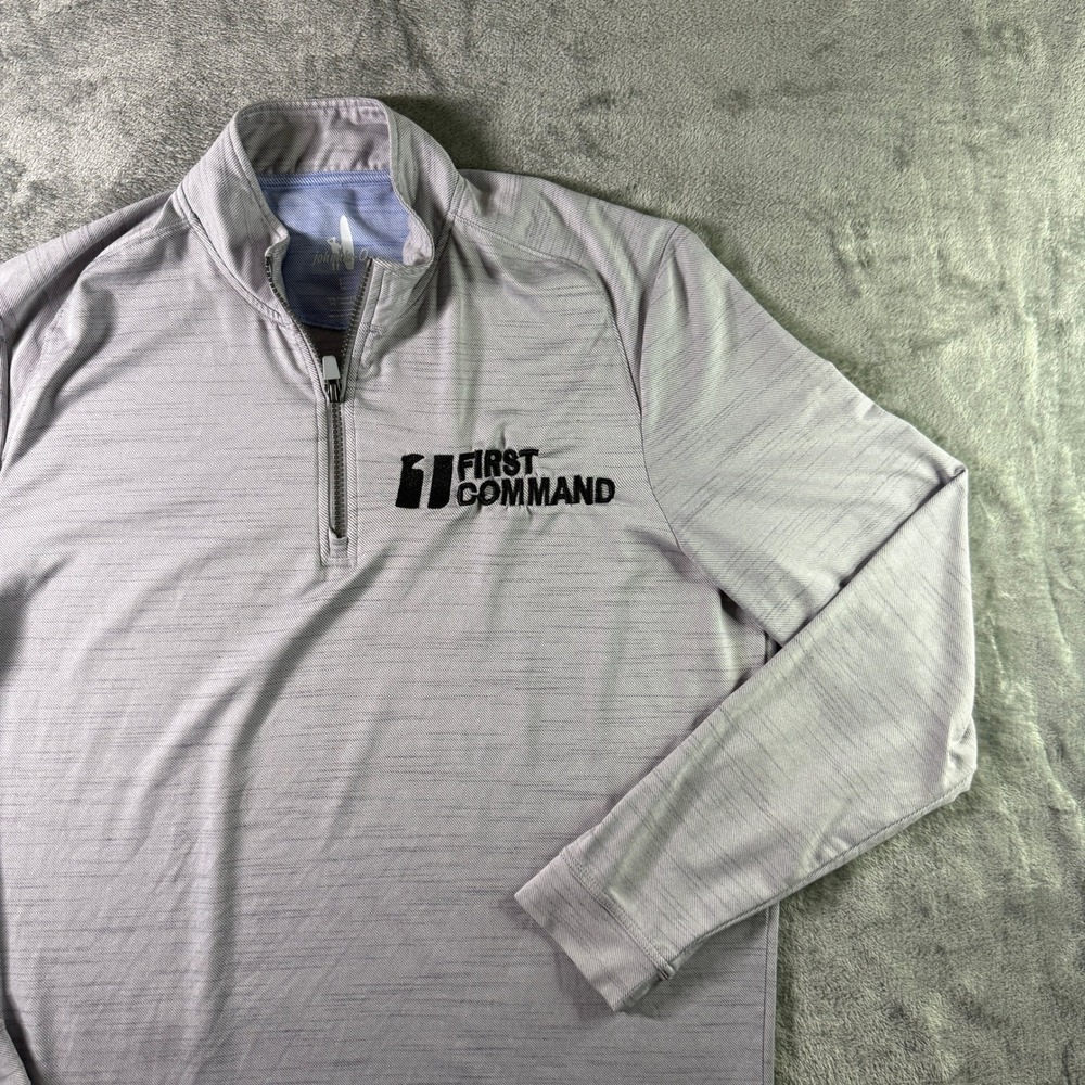 Johnnie-O First Command Pullover Mens L Golf Athletic Lightweight